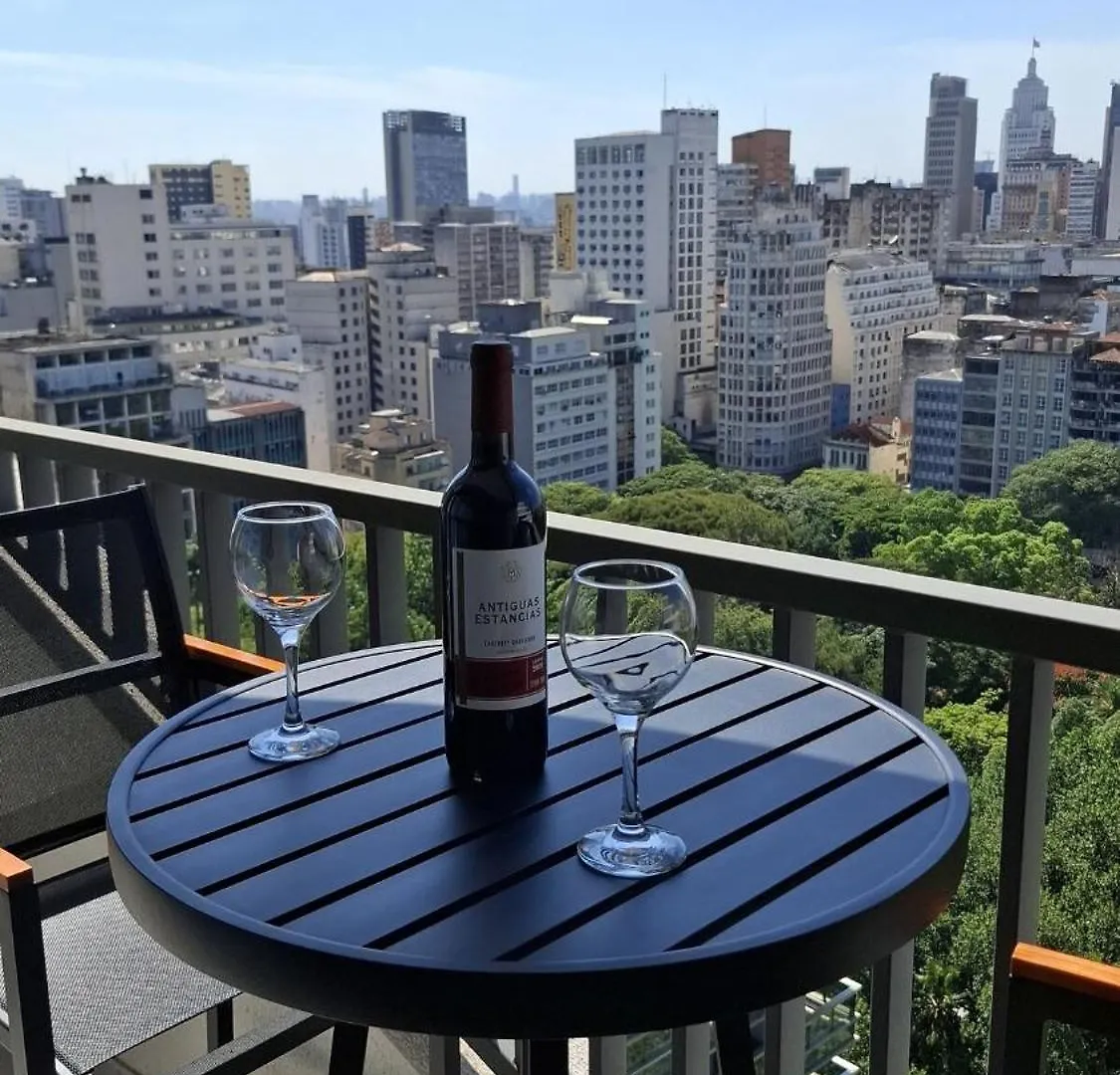 Apartmán Studio Top No 22º Com Vista Incrivel - Setin Downtown Nova Republica São Paulo Brazílie